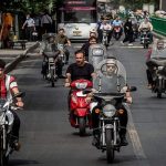 اجرای آزمایشی طرح ترافیک موتورسیکلت‌ها در تهران