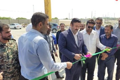 افتتاح و آغاز عملیات اجرایی ۳ پروژه عمرانی در شهر امام حسن