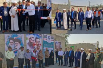 پروژه‌های عمران روستایی در تنگستان افتتاح شد