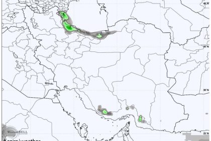 پیش‌بینی هواشناسی امروز ۶ شهریور؛ بارش رگباری باران در ۵ استان کشور