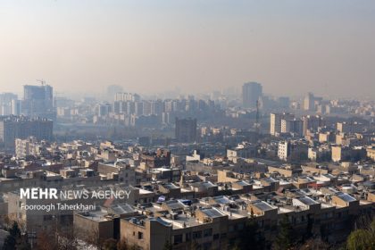 افزایش ذرات معلق در پایتخت؛ گروه‌ های حساس امروز منزل بمانند