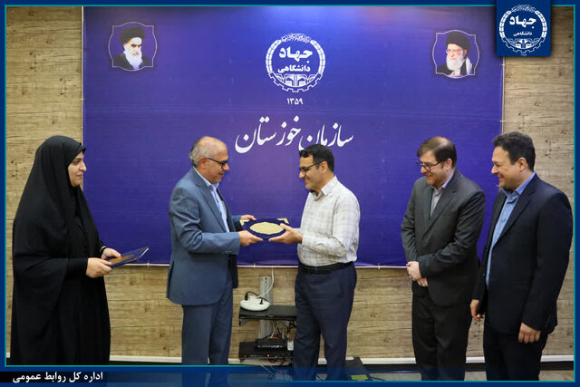 معاون فرهنگی سازمان جهاددانشگاهی خوزستان معارفه شد