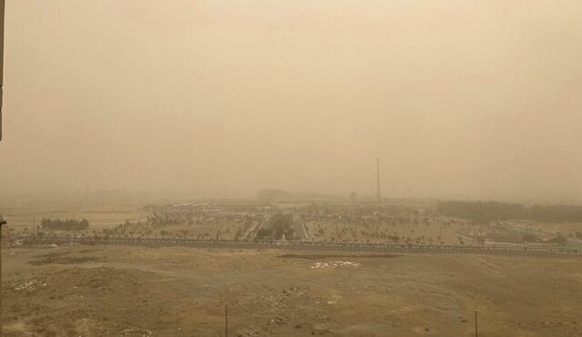هشدار گرد و خاک در جنوب و غرب تهران
