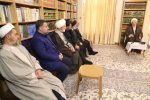 وزیر میراث‌فرهنگی با آیت‌الله مکارم شیرازی دیدار کرد