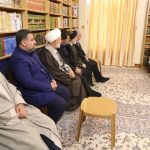 وزیر میراث‌فرهنگی با آیت‌الله مکارم شیرازی دیدار کرد